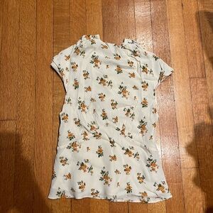 Reformation Size 6 Floral Shirt